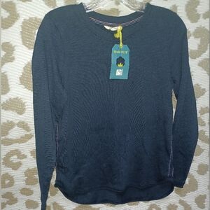 Women's Dark Navy Pullover Sleep Top